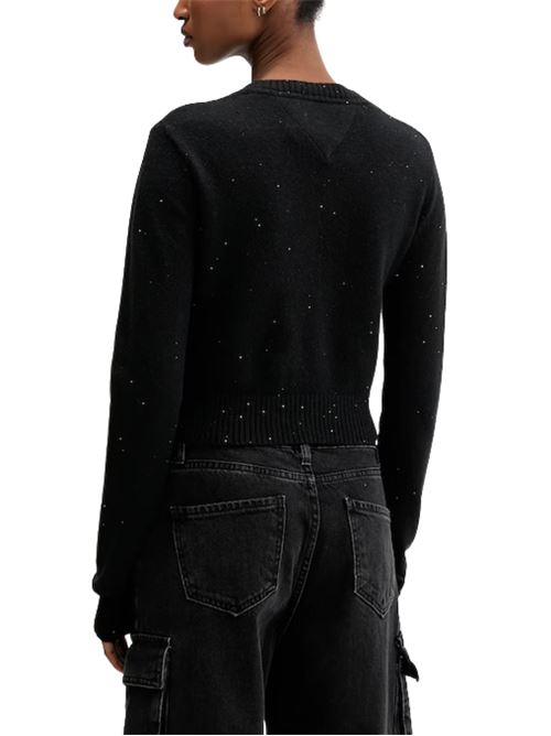 Maglione con bandiera in lurex Tommy Jeans | DW0DW21690BDS